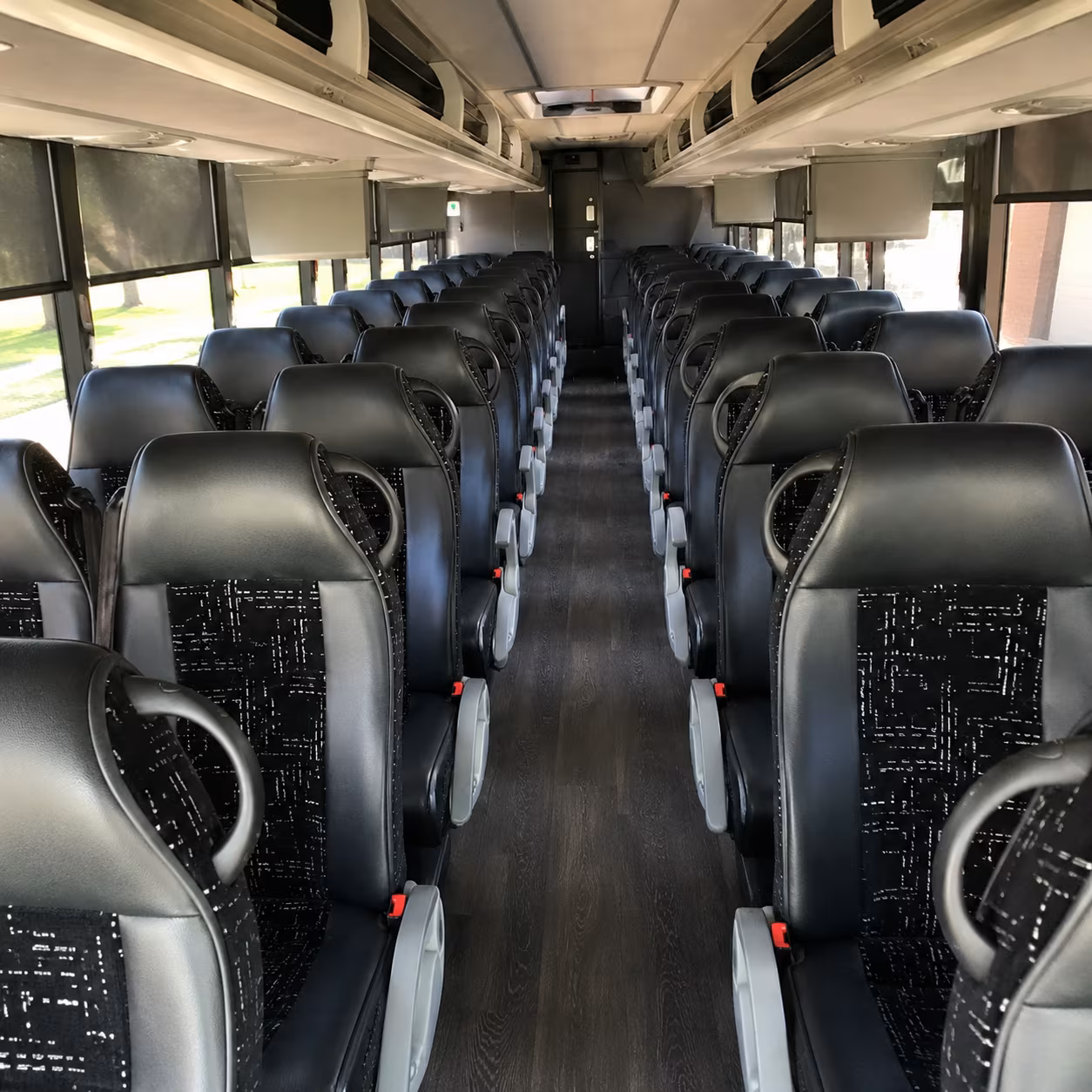spokane charter bus rental inside