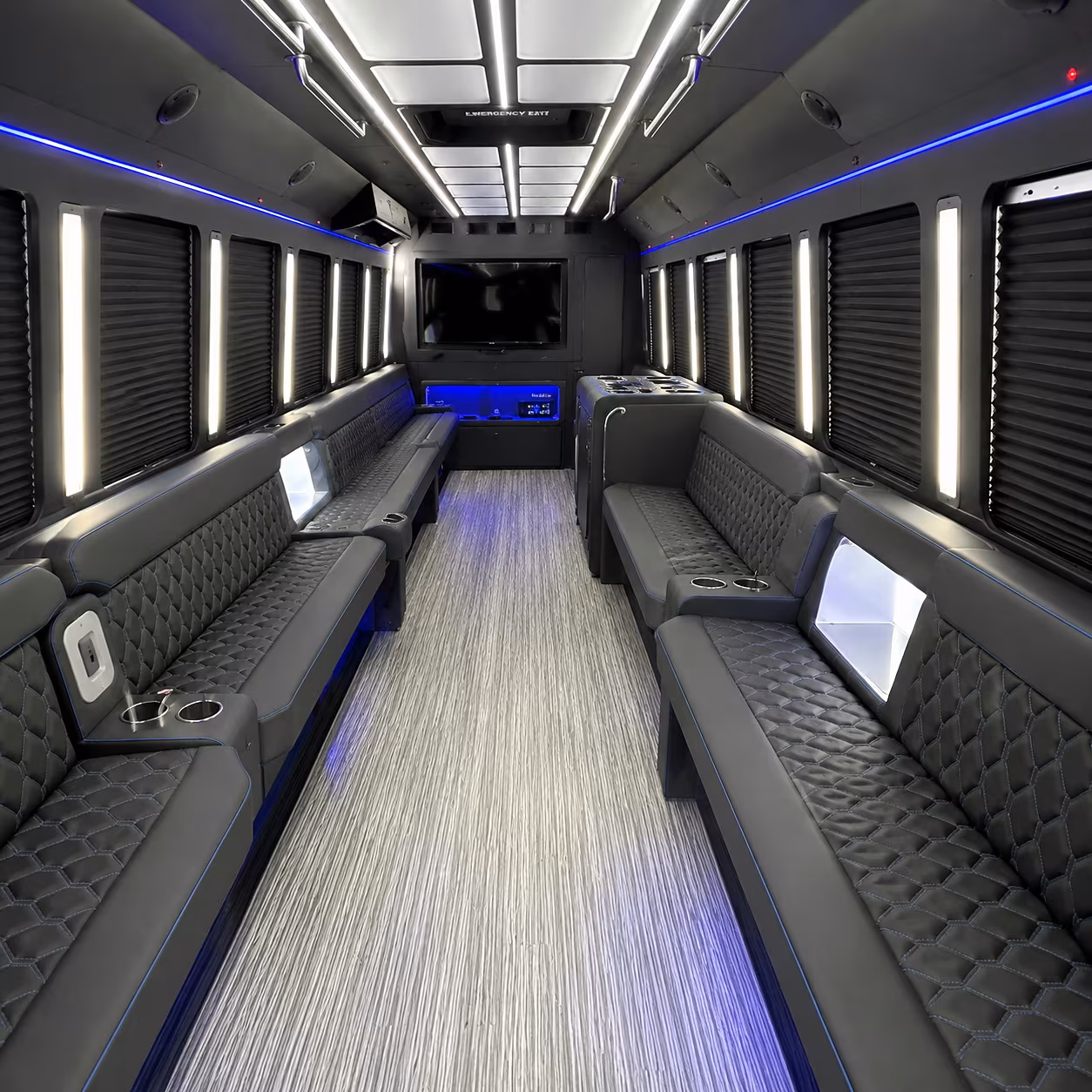spokane party bus rentals inside