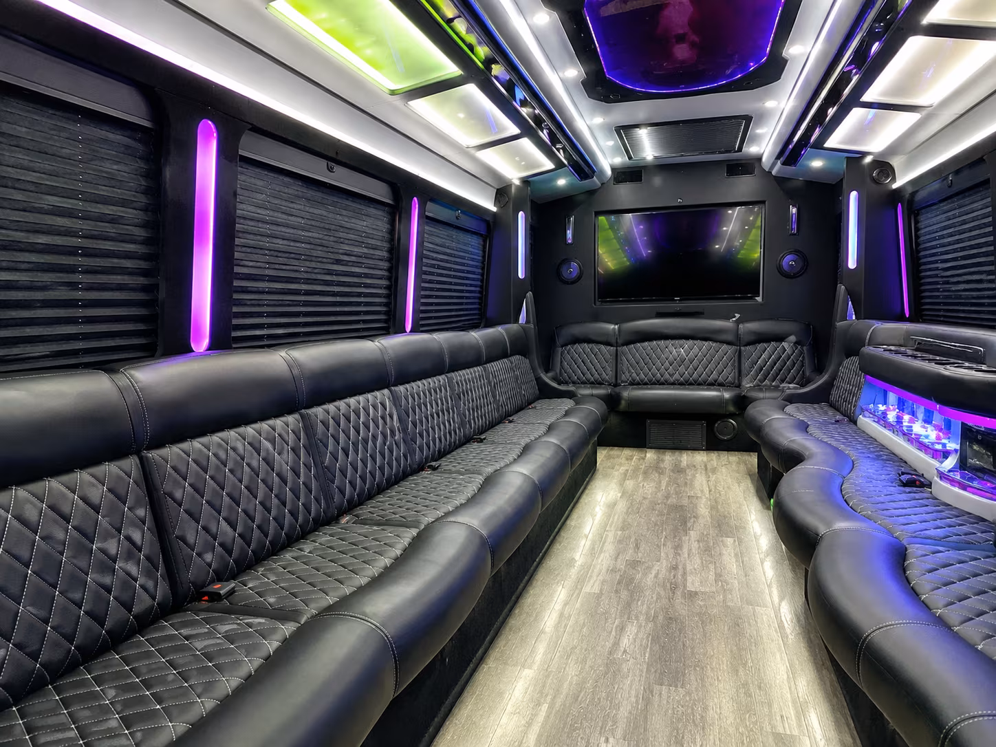 spokane sporting event party bus rental